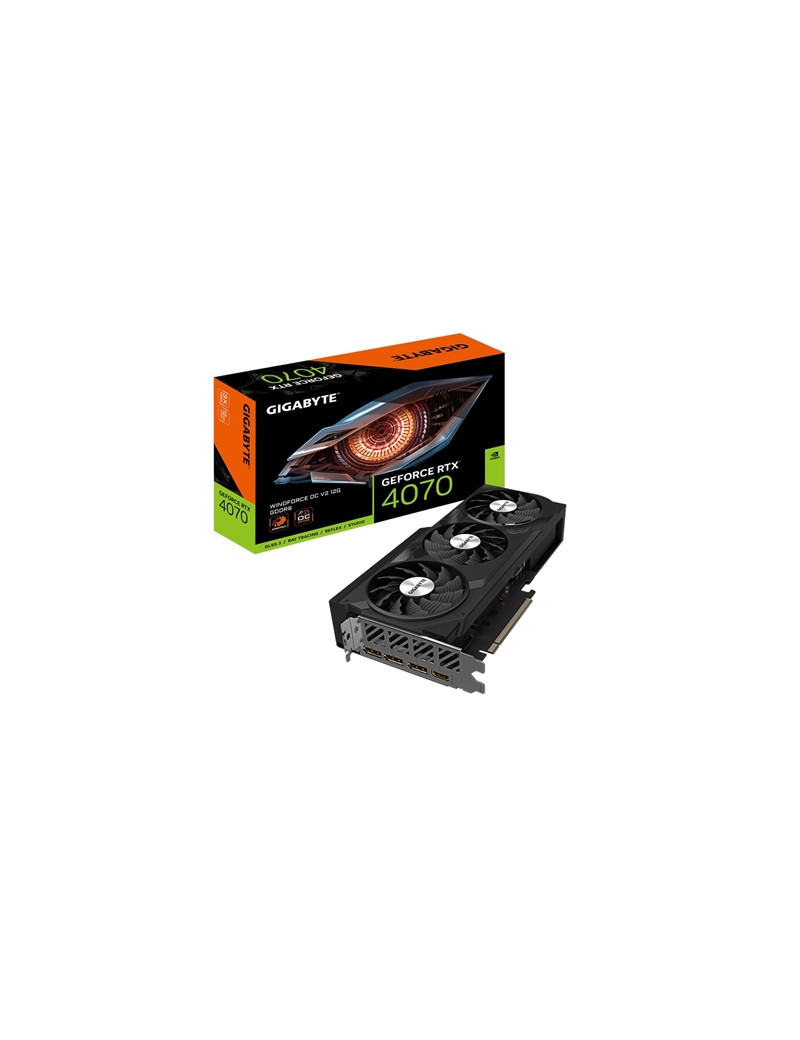 Gigabyte Nvidia GeForce RTX 4070 WINDFORCE OC V2 12GB Graphics Card