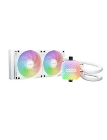 Be Quiet! Light Loop 240mm ARGB Liquid CPU Cooler  2x Light Wings LX PWM Fans  ARGB Cooling Block  ARGB-PWM-Hub  White