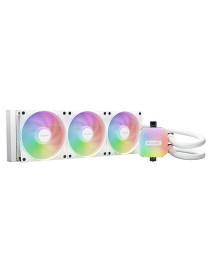 Be Quiet! Light Loop 360mm ARGB Liquid CPU Cooler  3x Light Wings LX PWM Fans  ARGB Cooling Block  ARGB-PWM-Hub  White