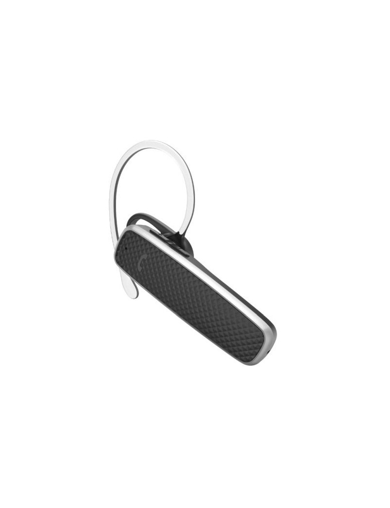 Hama (MyVoice700) Mono-Bluetooth Headset  Multipoint Technology  Voice Control  7 Hours Talk Time  Black/Silver