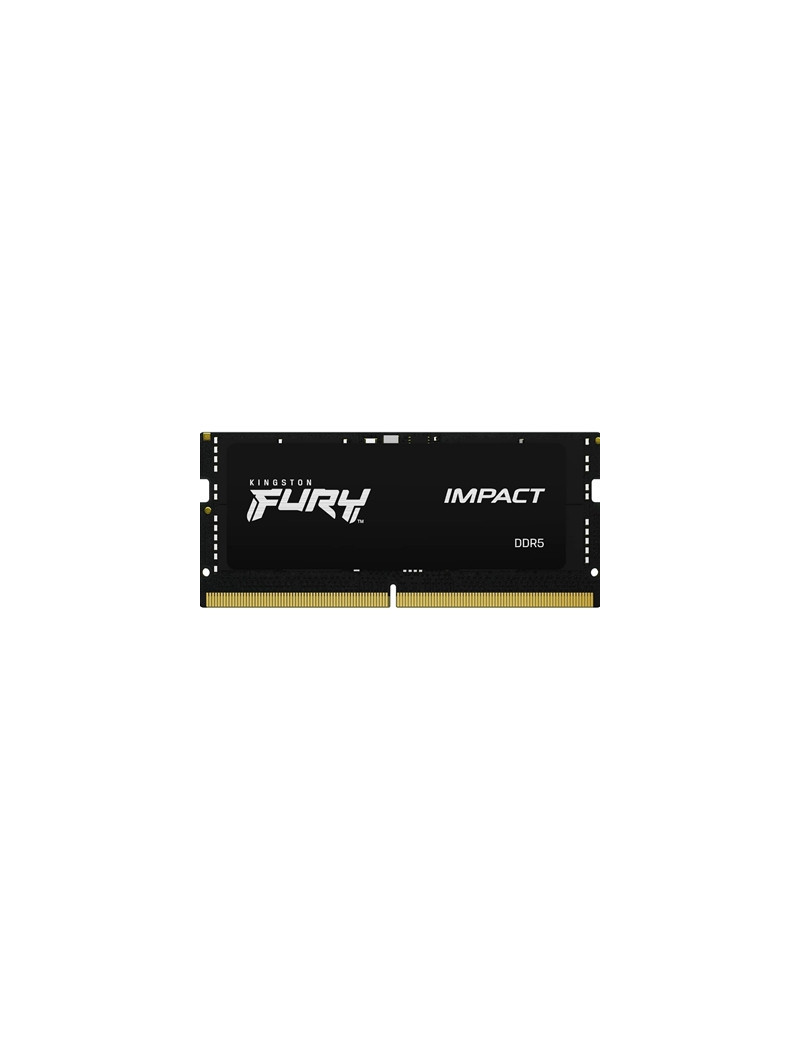 Kingston Fury Impact PnP 16GB 5600MT/s DDR5 CL40 SODIMM Notebook Gaming Memory Single Module