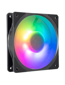 Cooler Master Mobius 120P ARGB PWM 12cm Case Fan  Ring Blade Design  0-2400 RPM  Loop Dynamic Bearing  Black