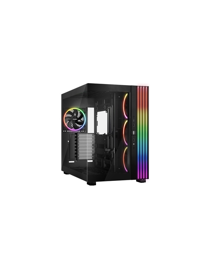 be-quiet! Light Base 900 FX  Black  Full Tower E-ATX Case  Massive ARGB LED Strip  Full Windowed Design  4 Light Wings 140mm PWM fans included