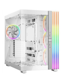 be-quiet! Light Base 900 FX  White  Full Tower E-ATX Case  Massive ARGB LED Strip  Full Windowed Design  4 Light Wings 140mm PWM fans included