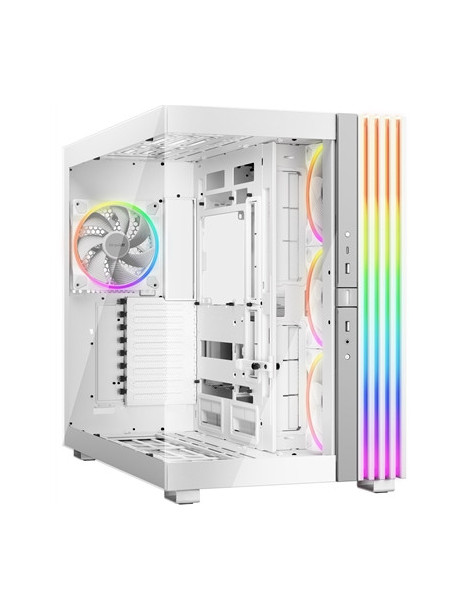 be-quiet! Light Base 900 FX  White  Full Tower E-ATX Case  Massive ARGB LED Strip  Full Windowed Design  4 Light Wings 140mm PWM fans included