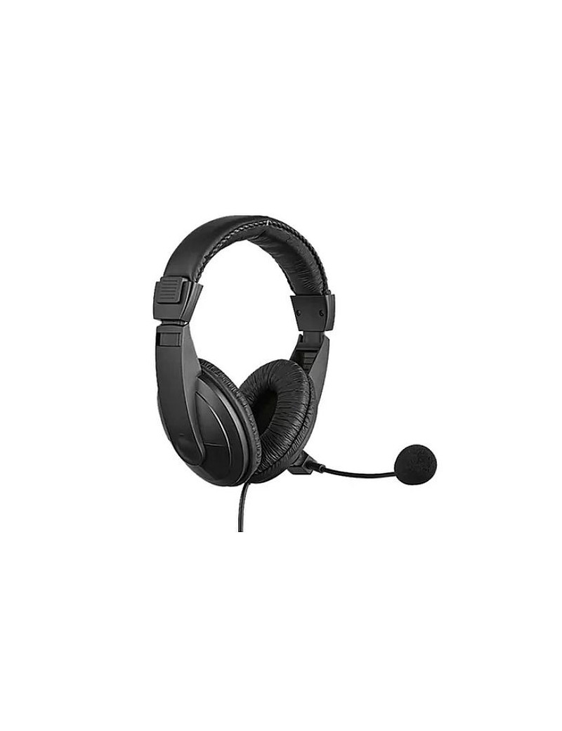 Sandberg USB Headset with Boom Mic  40mm Drivers   In-Line Volume Controls  5 Year Warranty