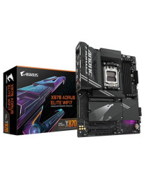 Gigabyte X870 AORUS ELITE WIFI7 AMD AM5 Socket Motherboard  ATX  4x DDR5 Slots  3x M.2 Sockets  3x USB-C Port  Fitted I/O Shield  2.5GbE LAN  Wi-Fi 7  2x HDMI Port / 2x USB-C (USB4)