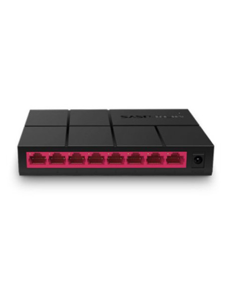 Mercusys (MS108G) 8-Port Gigabit Unmanaged Desktop Switch  Plastic Case