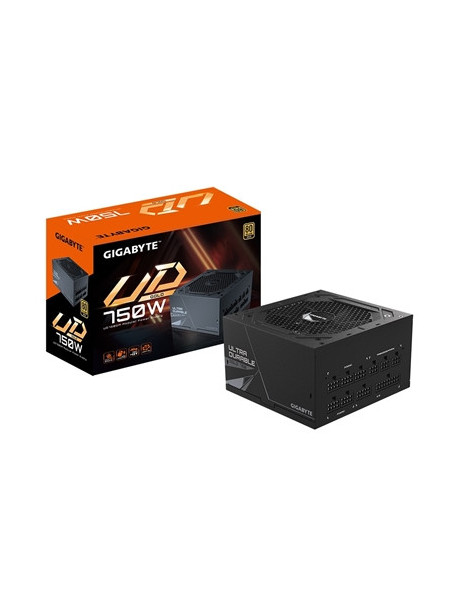 Gigabyte UD750GM 750W 80 PLUS Gold Fully Modular Power Supply  Active PFC  120mm Rifle Bearing Fan  ATX12V/EPS Compliant - 5 Year Warranty.