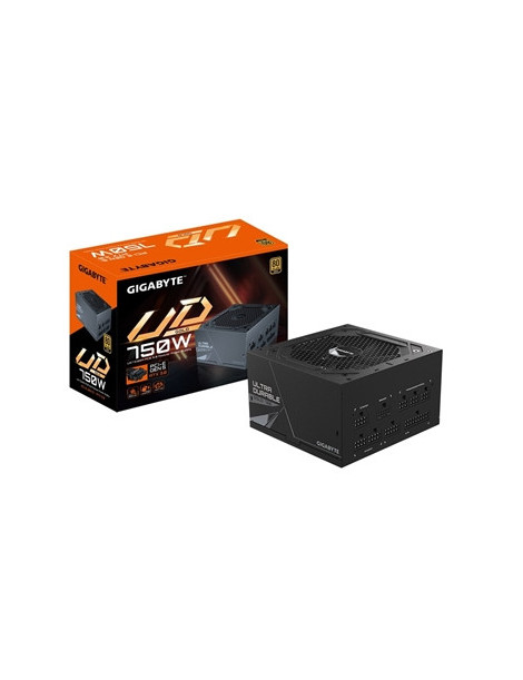 Gigabyte UD750GM PG5 750W  Fully Modular  80 Plus Gold Certified  PCIe Gen 5 & Intel ATX 3.0 Ready  Ultra Durable with Smart Hydraulic Fan  5-Year Warranty