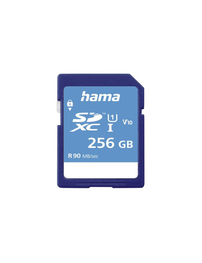 Hama 256GB SDXC Card  UHS-I Class 10  90MB/s