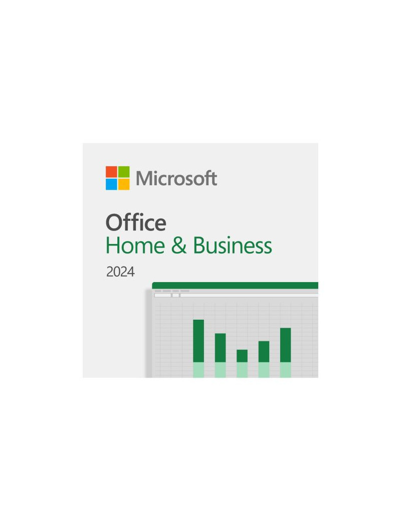 Microsoft Office 2024 Home & Business  Retail  1 Licence  Windows/MacOS  Medialess