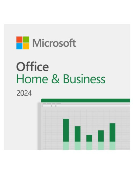 Microsoft Office 2024 Home & Business  Retail  1 Licence  Windows/MacOS  Medialess