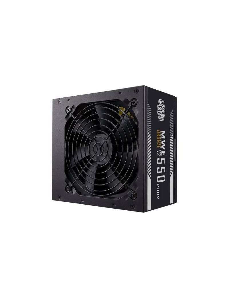 Cooler Master 550W MWE Bronze V2 230V ATX 2.52 PSU  Fully Wired  HDB Bearing Fan  80+ Bronze