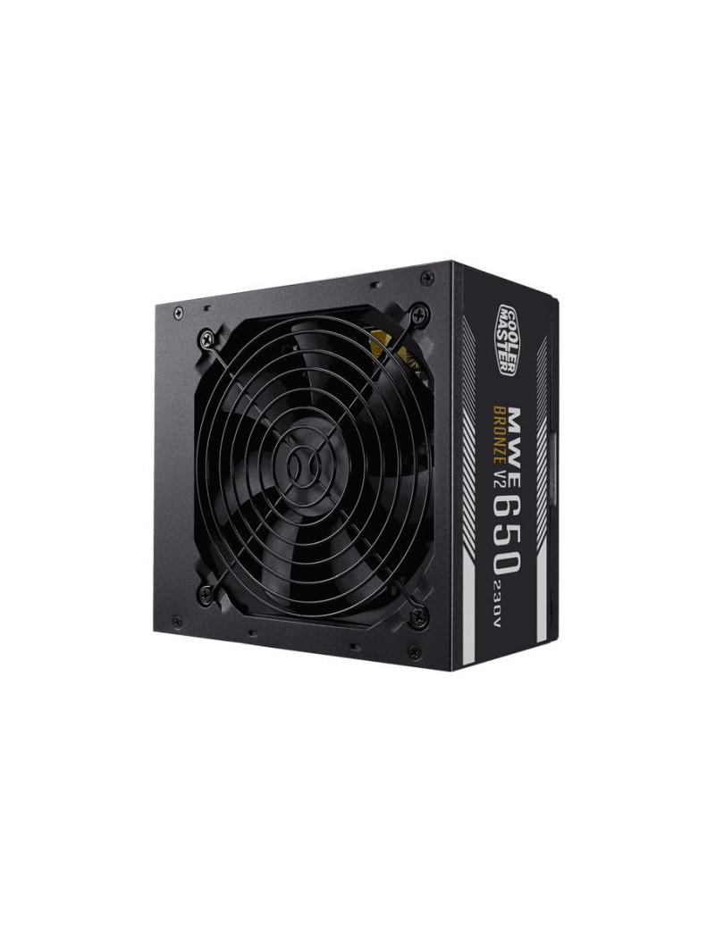 Cooler Master 650W MWE Bronze V2 230V ATX 2.52 PSU  Fully Wired  HDB Bearing Fan  80+ Bronze