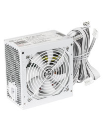 Vida Lite 650W ATX PSU  Fluid Dynamic Ultra-Quiet Fan  PCIe  Flat White Cables  Power Lead Not Included  White