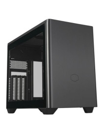 Cooler Master MasterBox NR200P V2 Case w/ Glass or Mesh Side  Mini ITX  Requires SFX/SFX-L PSU  1x Fan  USB-C  356mm GPU & 280mm Radiator Support  Black