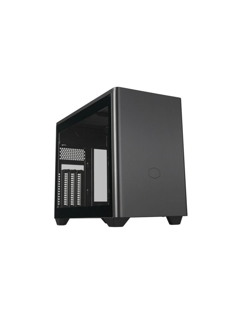 Cooler Master MasterBox NR200P V2 Case w/ Glass or Mesh Side  Mini ITX  Requires SFX/SFX-L PSU  1x Fan  USB-C  356mm GPU & 280mm Radiator Support  Black