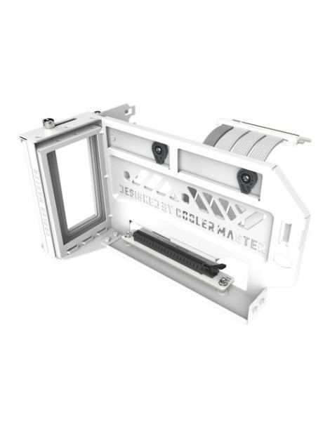 Cooler Master Vertical GPU Holder Kit V3 with 165mm PCIe 4.0 Riser Cable  White