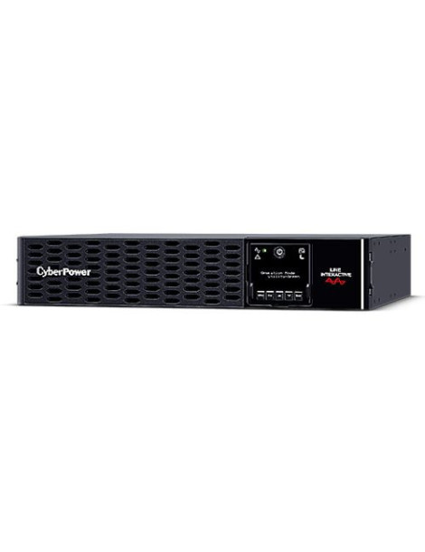 CyberPower Smart App 3000VA Line Interactive 2U Rackmountable Professional UPS  3000W  LCD Display  8x IEC  AVR Energy Saving  Hot-swappable Batteries