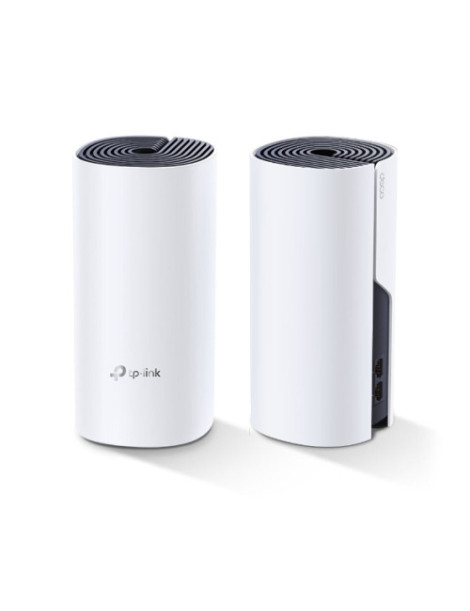 TP-LINK (DECO P9) Whole-Home Hybrid Mesh Wi-Fi System with Powerline  2 Pack  Dual Band AC1200 + HomePlug AV1000