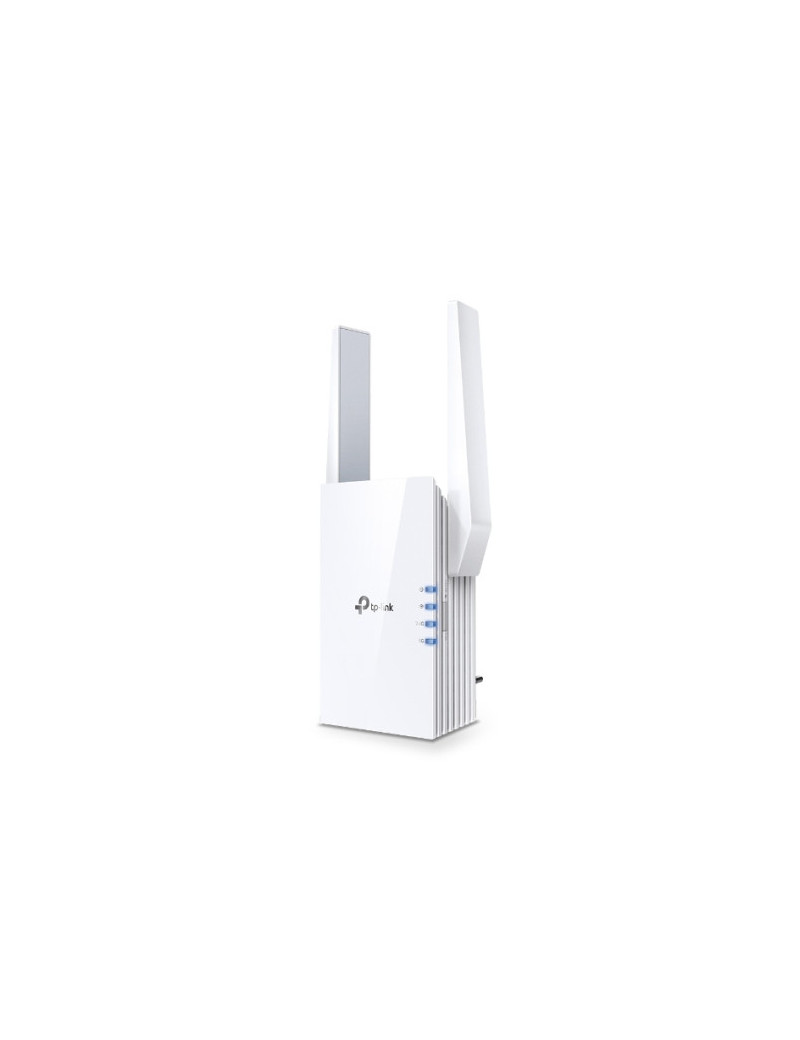 TP-LINK (RE605X) AX1800 (1201+574) Dual Band Wall-Plug Wi-Fi 6 Range Extender  Intelligent Signal Light  AP Mode