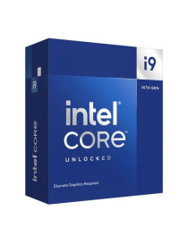 Intel Core i9-14900KF CPU  1700  3.2 GHz (6.0 Turbo)  24-Core  125W (253W Turbo)  10nm  36MB Cache  Overclockable  Raptor Lake Refresh  No Graphics  NO HEATSINK/FAN