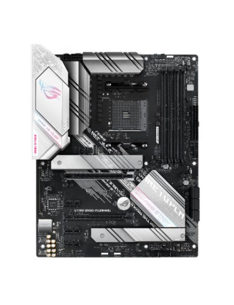 Asus ROG STRIX B550-A GAMING  AMD B550  AM4  ATX  4 DDR4  HDMI  DP  XFire  2.5GB LAN  PCIe4  RGB Lighting  M.2