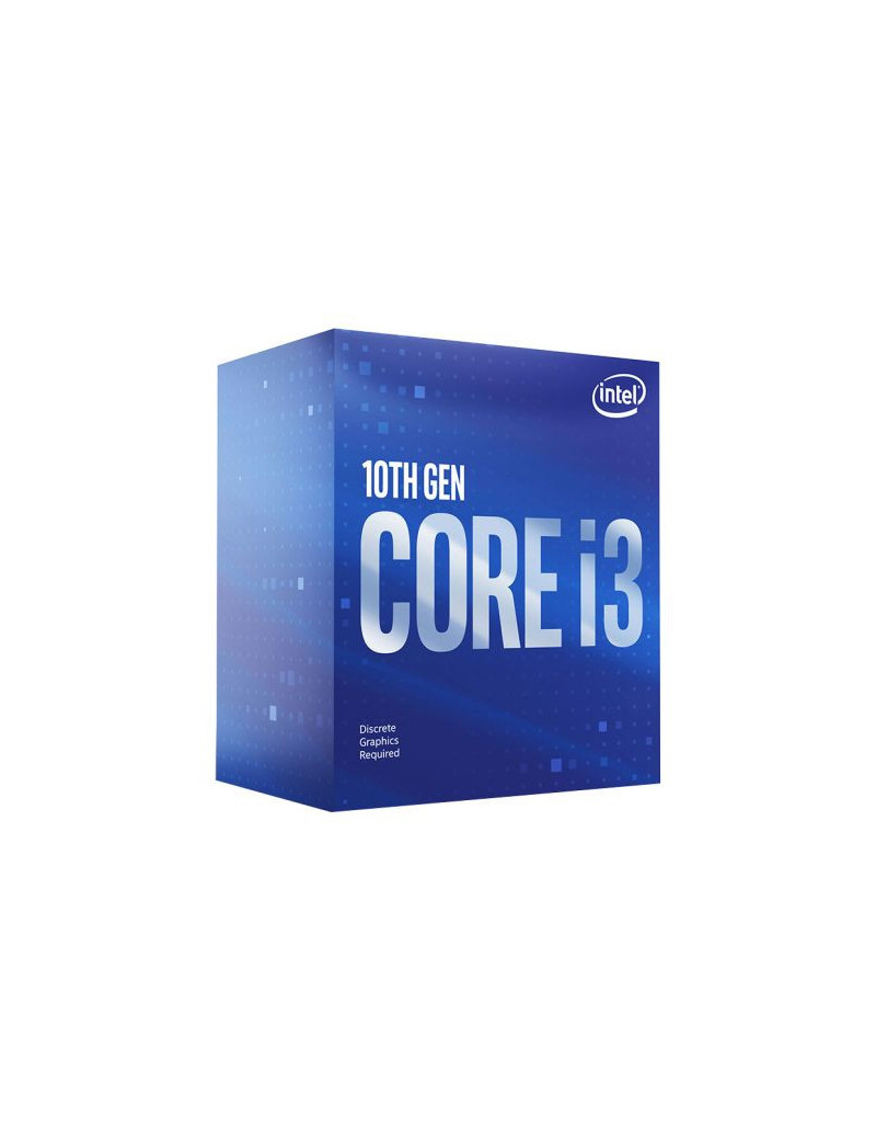 Intel Core I3-10100F CPU  1200  3.6 GHz (4.3 Turbo)  Quad Core  65W  14nm  6MB Cache  Comet Lake  No Graphics