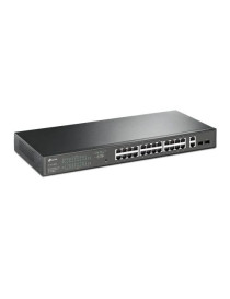 TP-LINK (TL-SG1428PE) 28-Port Gigabit PoE+ Easy Smart Switch  24-Port PoE+  2 SFP Ports  Rackmountable