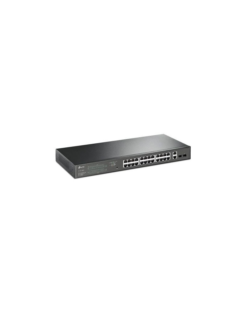 TP-LINK (TL-SG1428PE) 28-Port Gigabit PoE+ Easy Smart Switch  24-Port PoE+  2 SFP Ports  Rackmountable