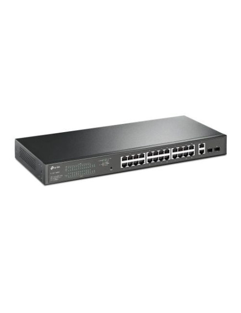 TP-LINK (TL-SG1428PE) 28-Port Gigabit PoE+ Easy Smart Switch  24-Port PoE+  2 SFP Ports  Rackmountable