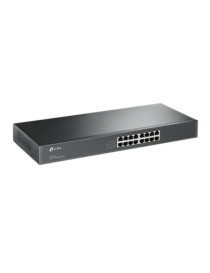 TP-LINK (TL-SF1016) 16-Port 10/100Mbps Unmanaged Rackmount Switch  19-inch Steel Case