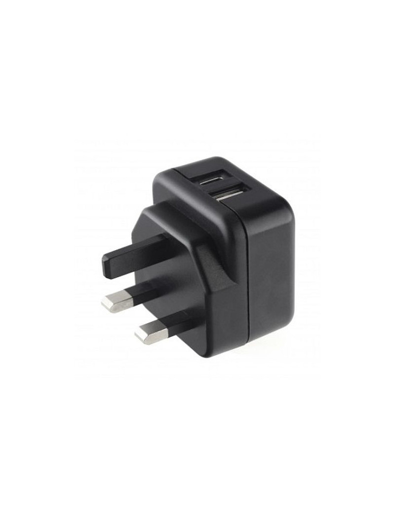 Pama 3-pin Wall Plug USB-C & USB-A Charger  3 AMP