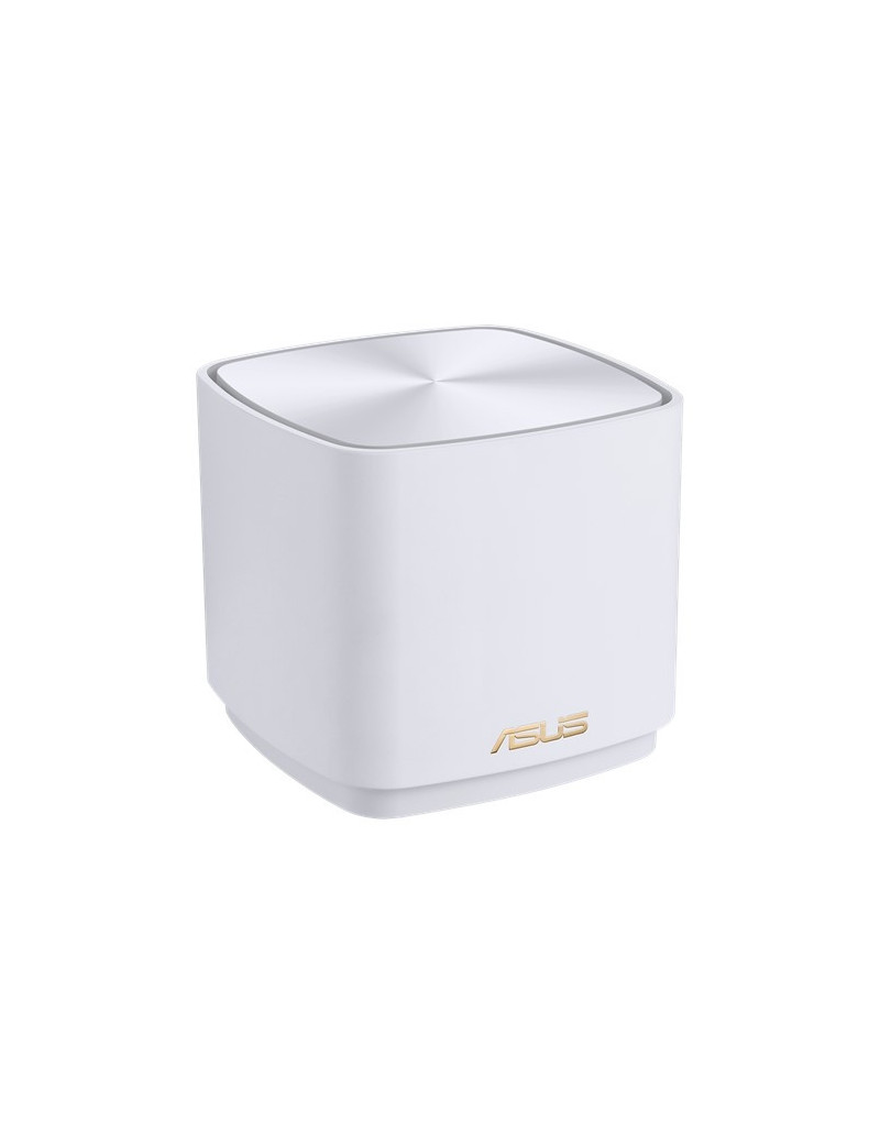 Asus (ZenWiFi AX Mini (XD4)) AX1800 Wireless Dual Band Mesh Wi-Fi 6 Mini System  Single  AiMesh  AiProtection  White