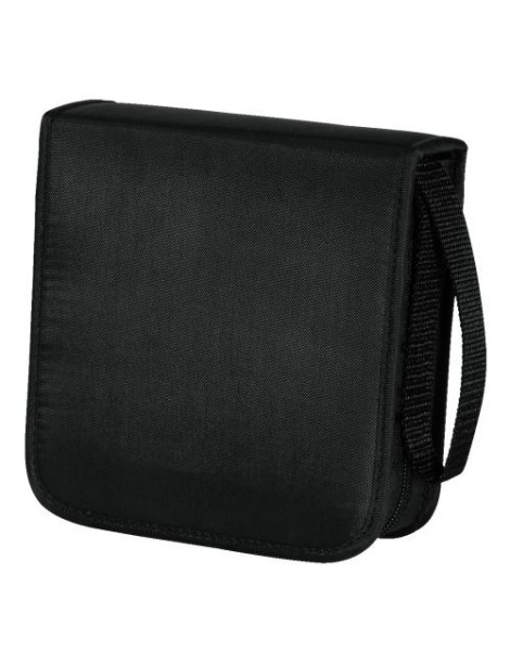 Hama CD/DVD/Blu-Ray Disc Wallet  Up to 40 Discs  Black