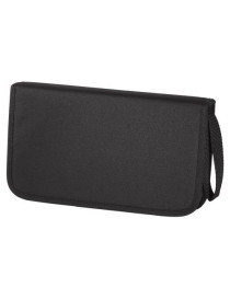 Hama CD/DVD/Blu-Ray Disc Wallet  Up to 64 Discs  Black