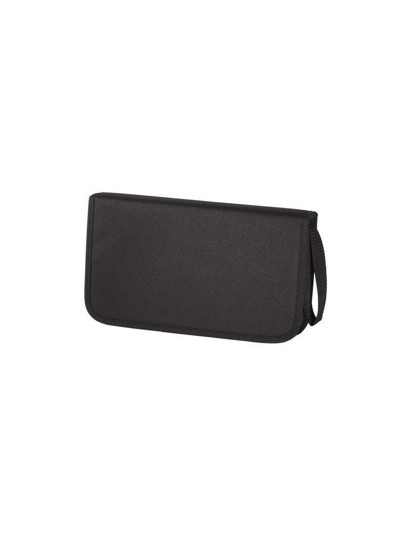 Hama CD/DVD/Blu-Ray Disc Wallet  Up to 64 Discs  Black