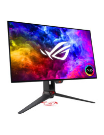 Asus 26.5“ ROG Swift OLED 1440P HDR Gaming Monitor (PG27AQDM)  2560 x 1440  0.03ms  USB  240Hz  Heatsink  DisplayWidget  RGB Lighting  VESA