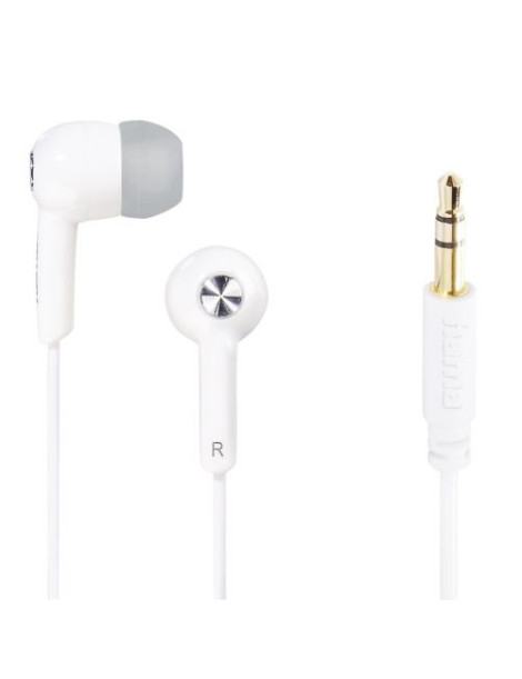 Hama Gloss In-Ear Headphones  3.5mm Jack  No Mic  White