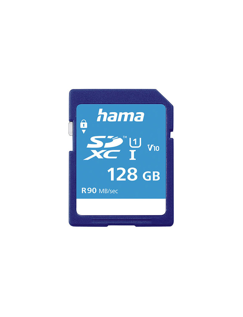 Hama 128GB SDXC Card  UHS-I Class 10  90MB/s