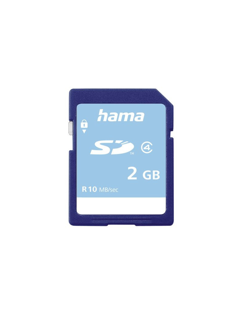 Hama 2GB SD Card  Class 4  10MB/s