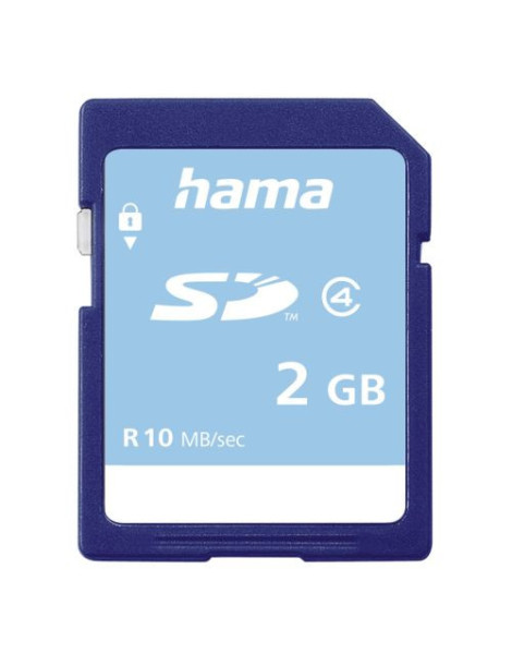 Hama 2GB SD Card  Class 4  10MB/s