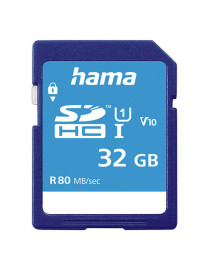 Hama 32GB SDHC Card  UHS-I Class 10  80MB/s