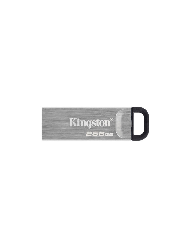 Kingston 256GB DataTraveler Kyson USB 3.2 Gen1 Memory Pen  Metal Capless Design  R/W 200/60 MB/s