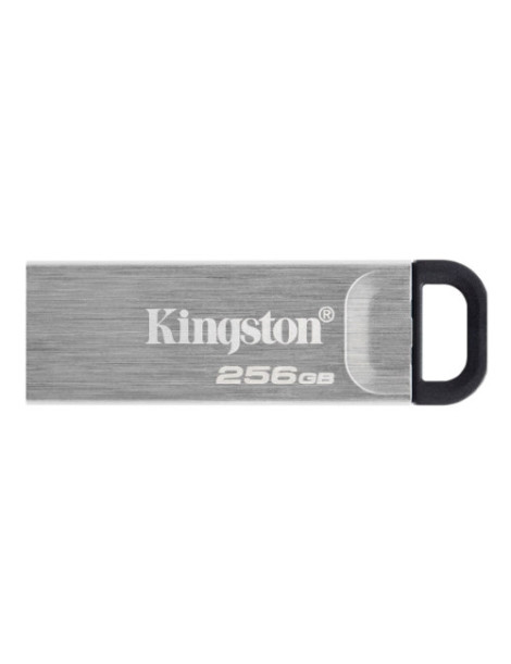 Kingston 256GB DataTraveler Kyson USB 3.2 Gen1 Memory Pen  Metal Capless Design  R/W 200/60 MB/s