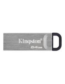 Kingston 64GB DataTraveler Kyson USB 3.2 Gen1 Memory Pen  Metal Capless Design  R/W 200/60 MB/s