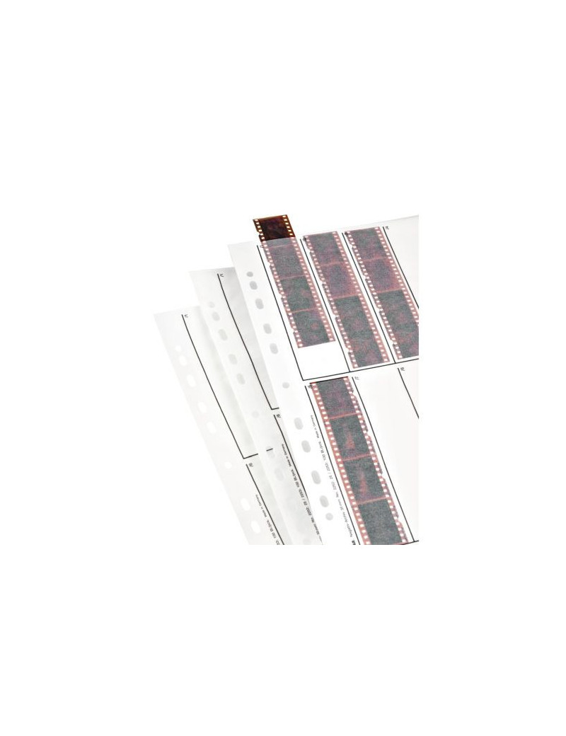 Hama Negative Sleeves  Glassine  10 Strips of 4 Negatives  24x36 mm  25 pcs