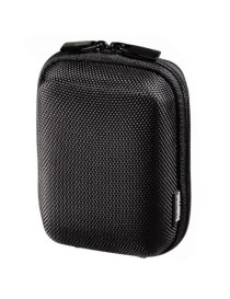 Hama Hardcase 60L Colour Style Compact Camera Case  Belt Loop  Neck Strap  Black  7 x 4 x 11 cm Compartment