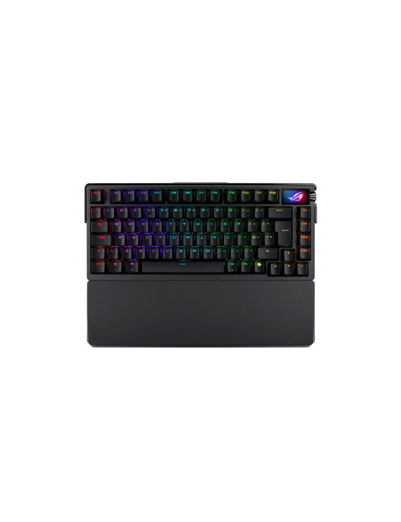 Asus ROG AZOTH Extreme Compact 75% Mechanical RGB Gaming Keyboard  Wireless/Btooth/USB  NX Snow Switches  8000Hz  OLED Display  Control Knob